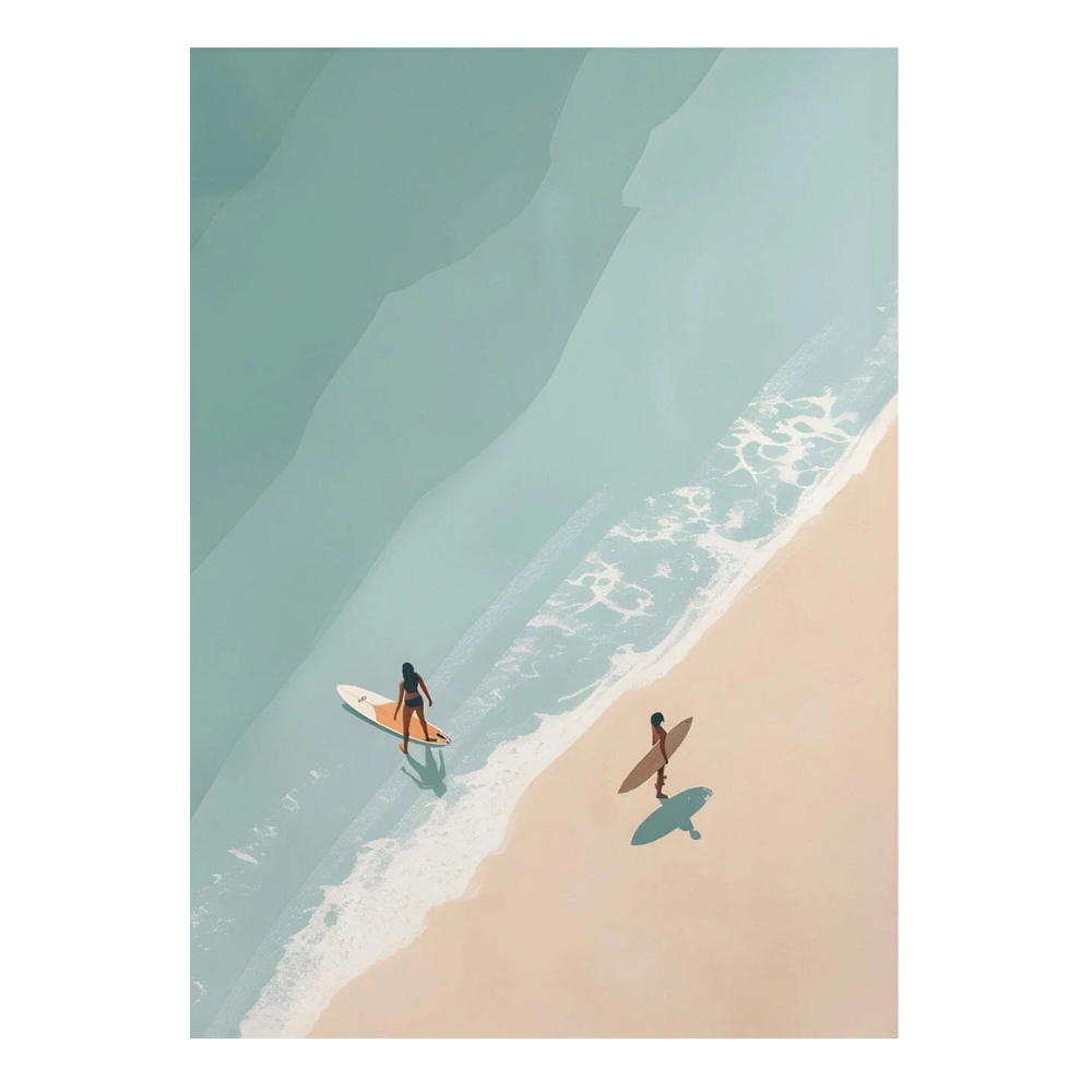 Nordische Sommer Wandkunst