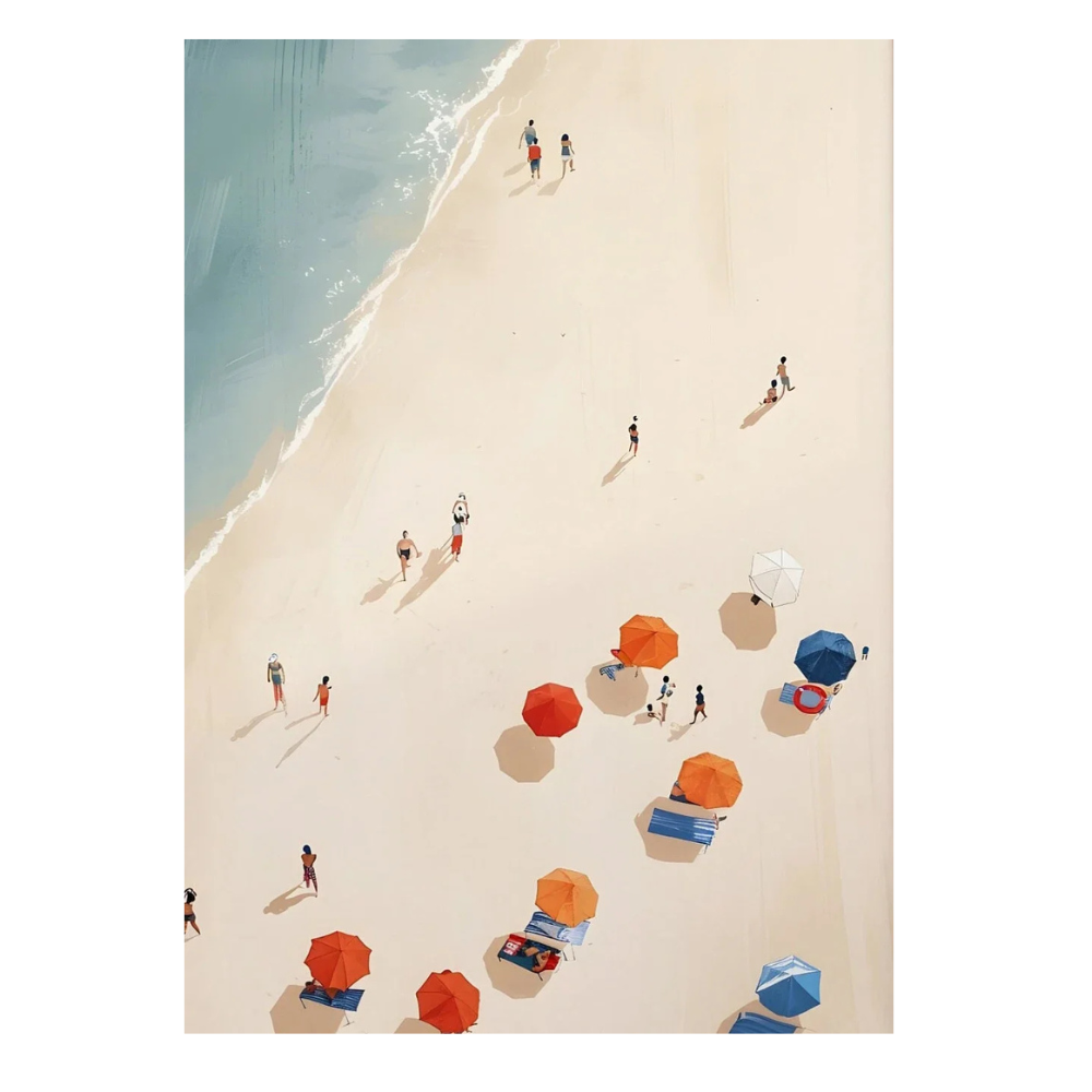 Nordische Sommer Wandkunst