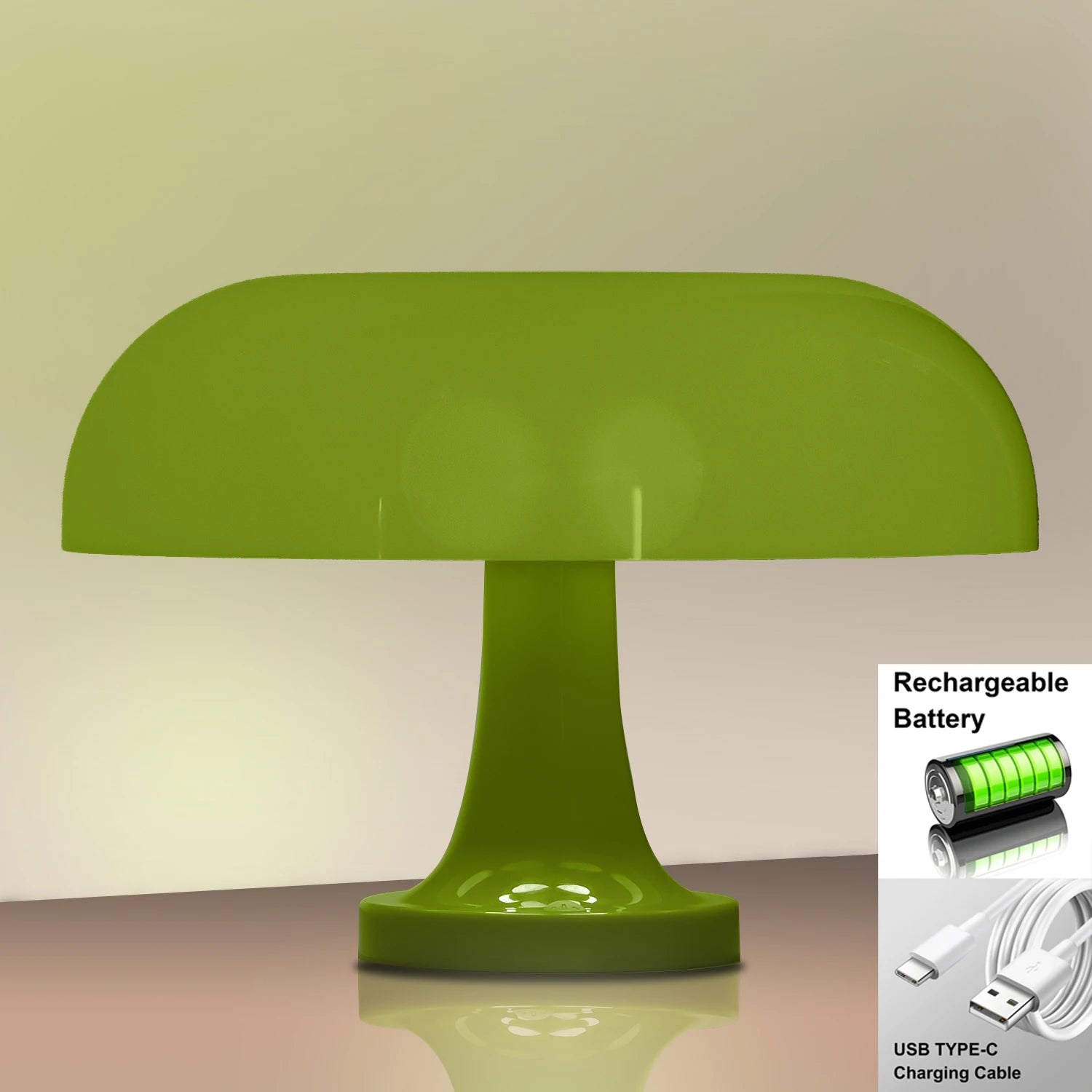Modern Mushroom Table Lamp