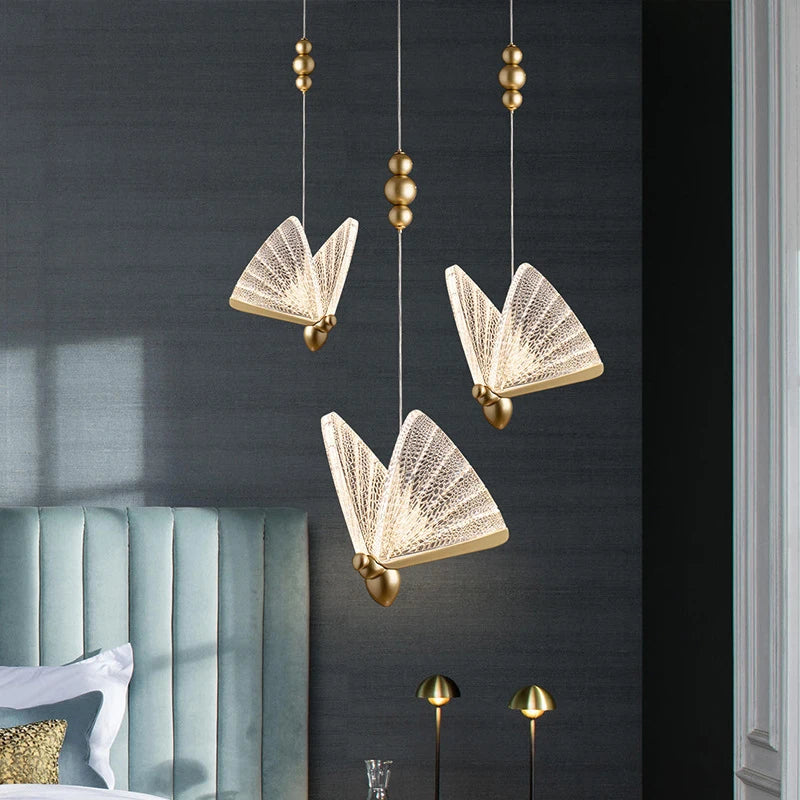 Nordic Butterfly Pendant Light