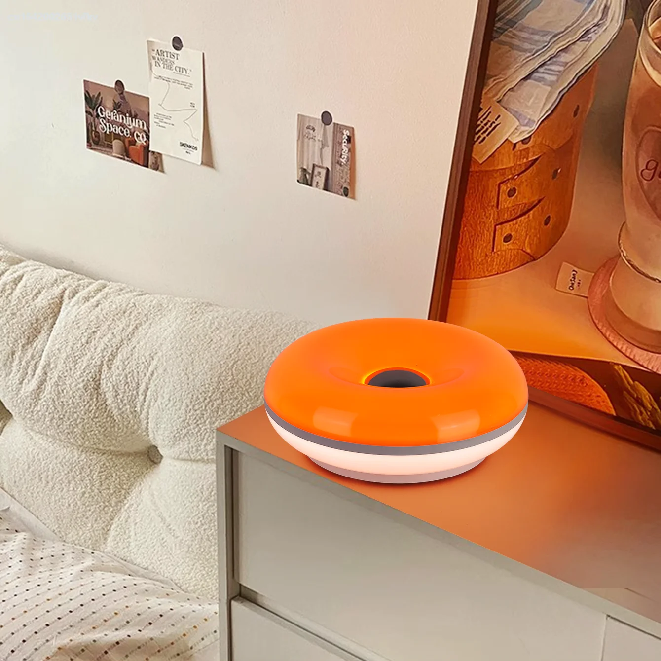 Modern Donut Desk Light