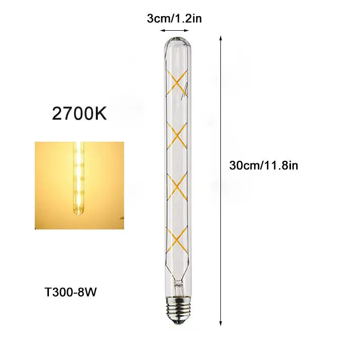 LED Filament Light Bulb T300