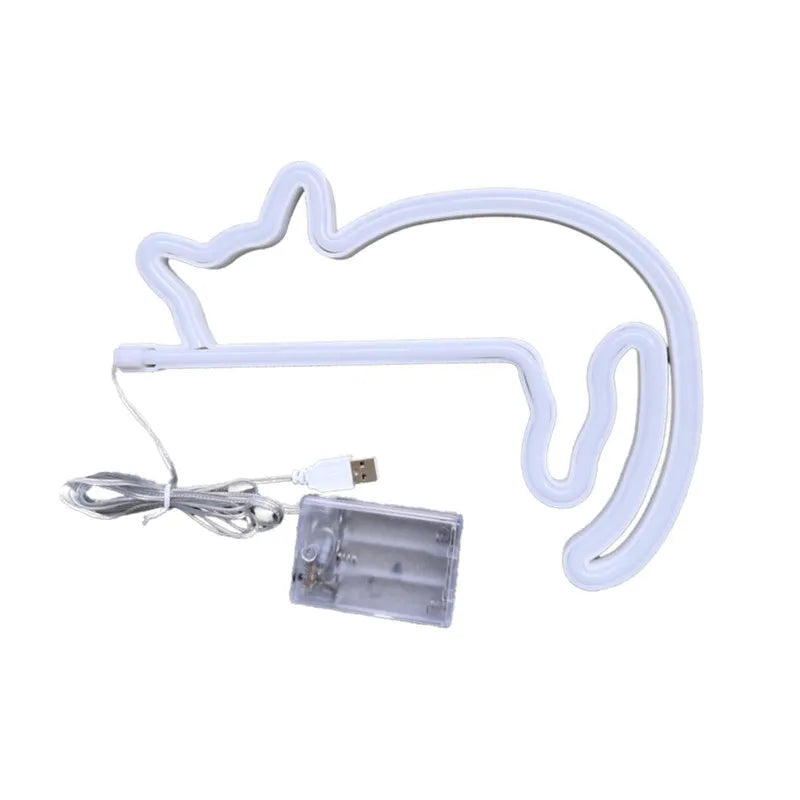 Cat LED Neon Sign