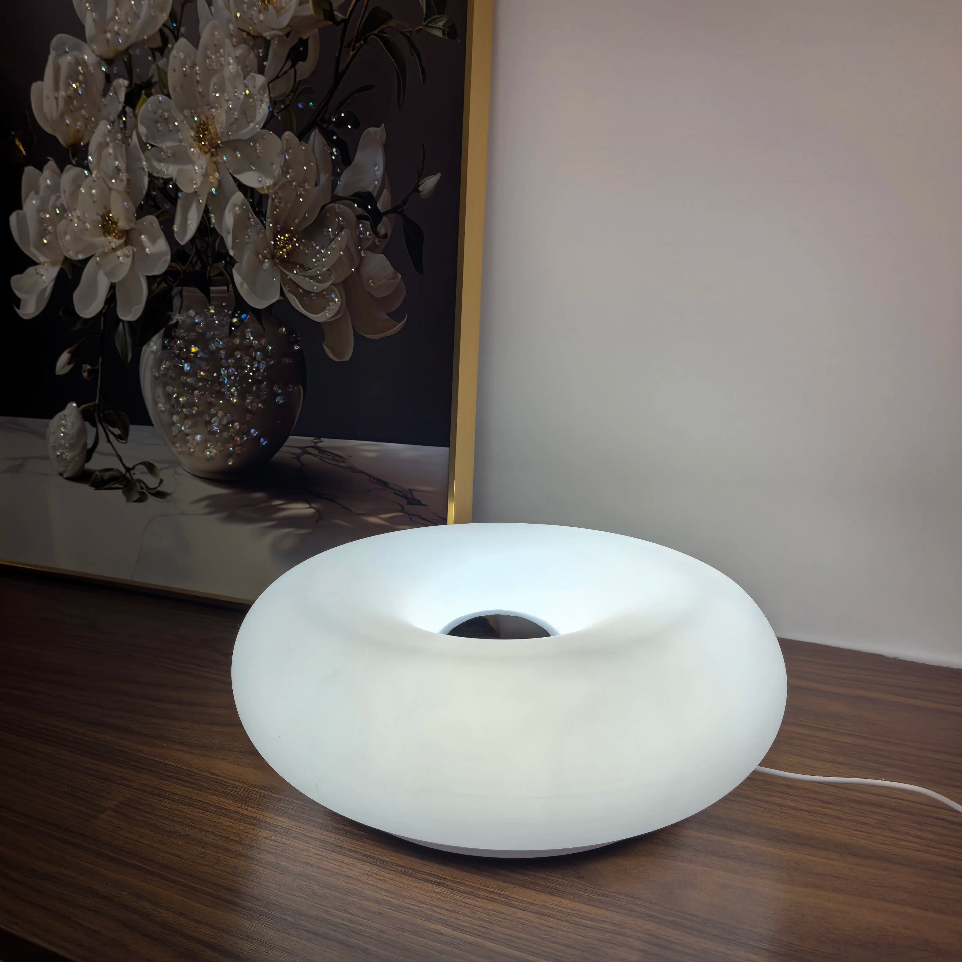 Modern Donut Desk Light