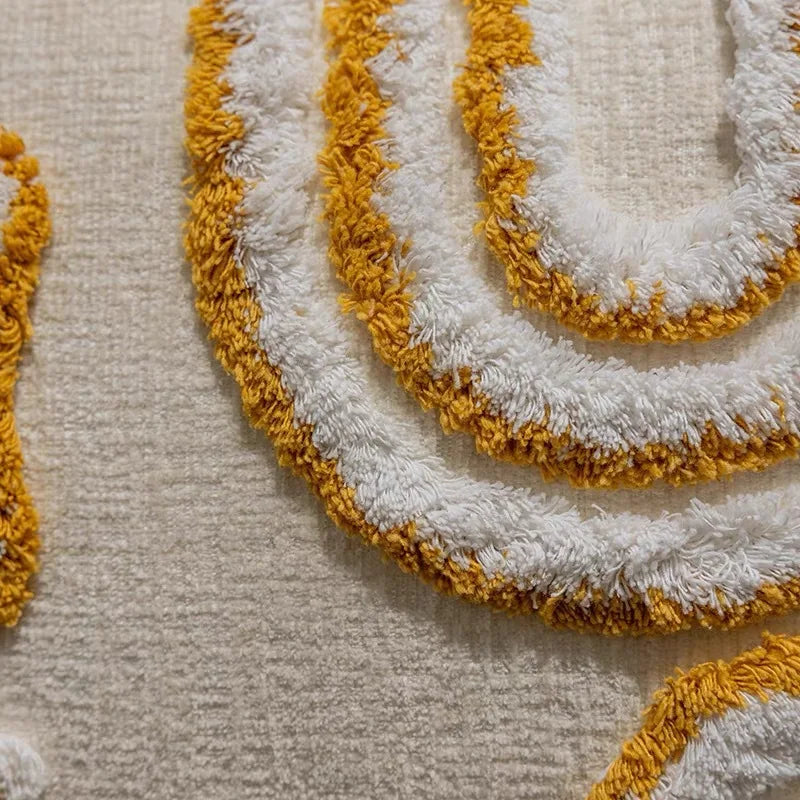 Embroidered Tufted Cushion Case