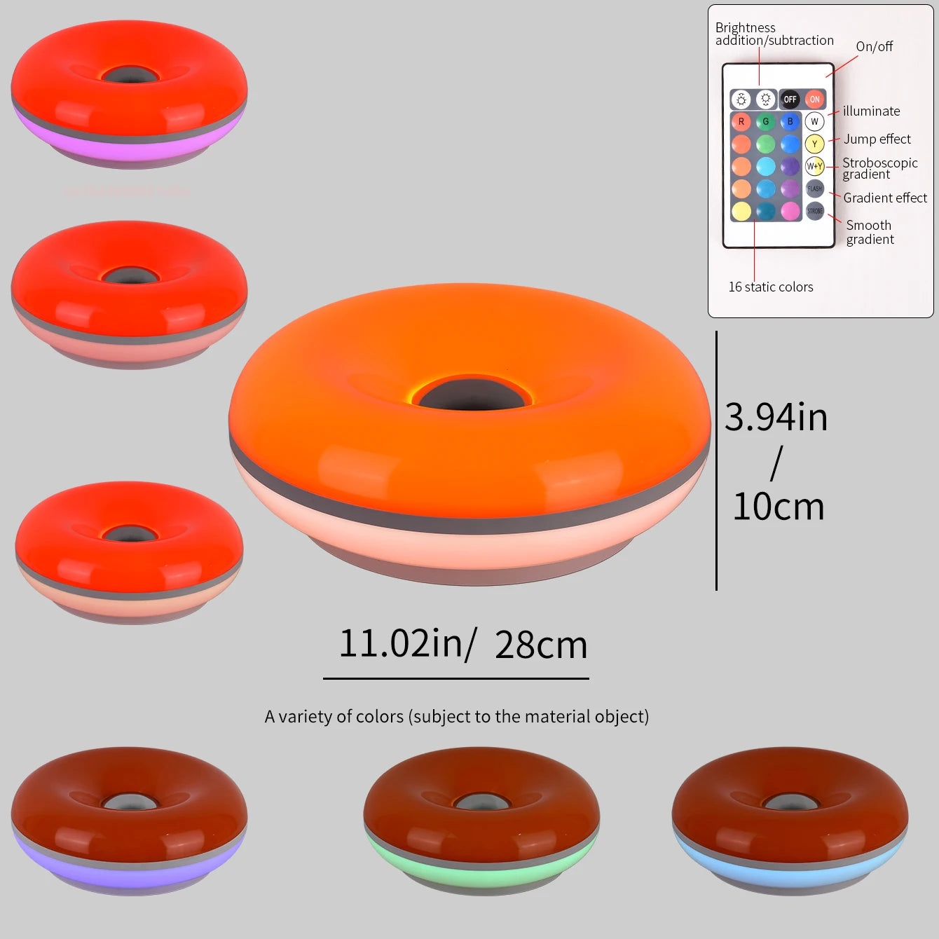 Modern Donut Desk Light