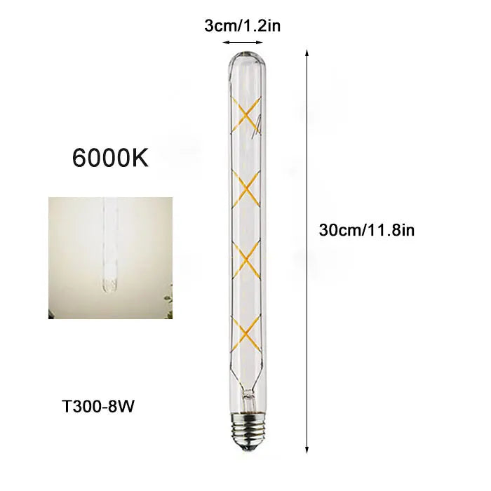 LED Filament Light Bulb T300