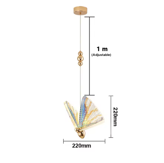 Nordic Butterfly Pendant Light