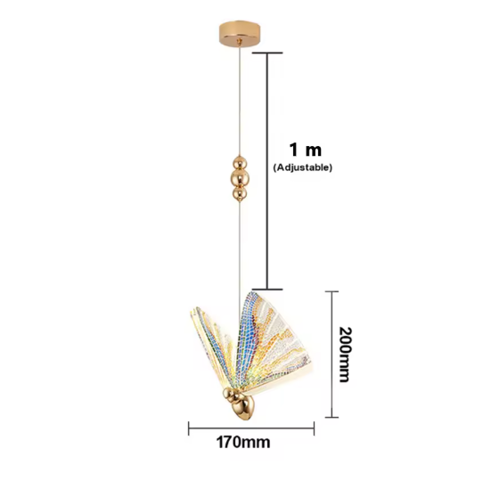 Nordic Butterfly Pendant Light