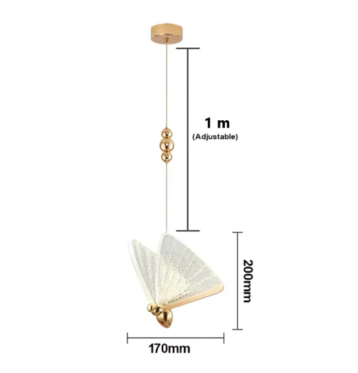 Nordic Butterfly Pendant Light
